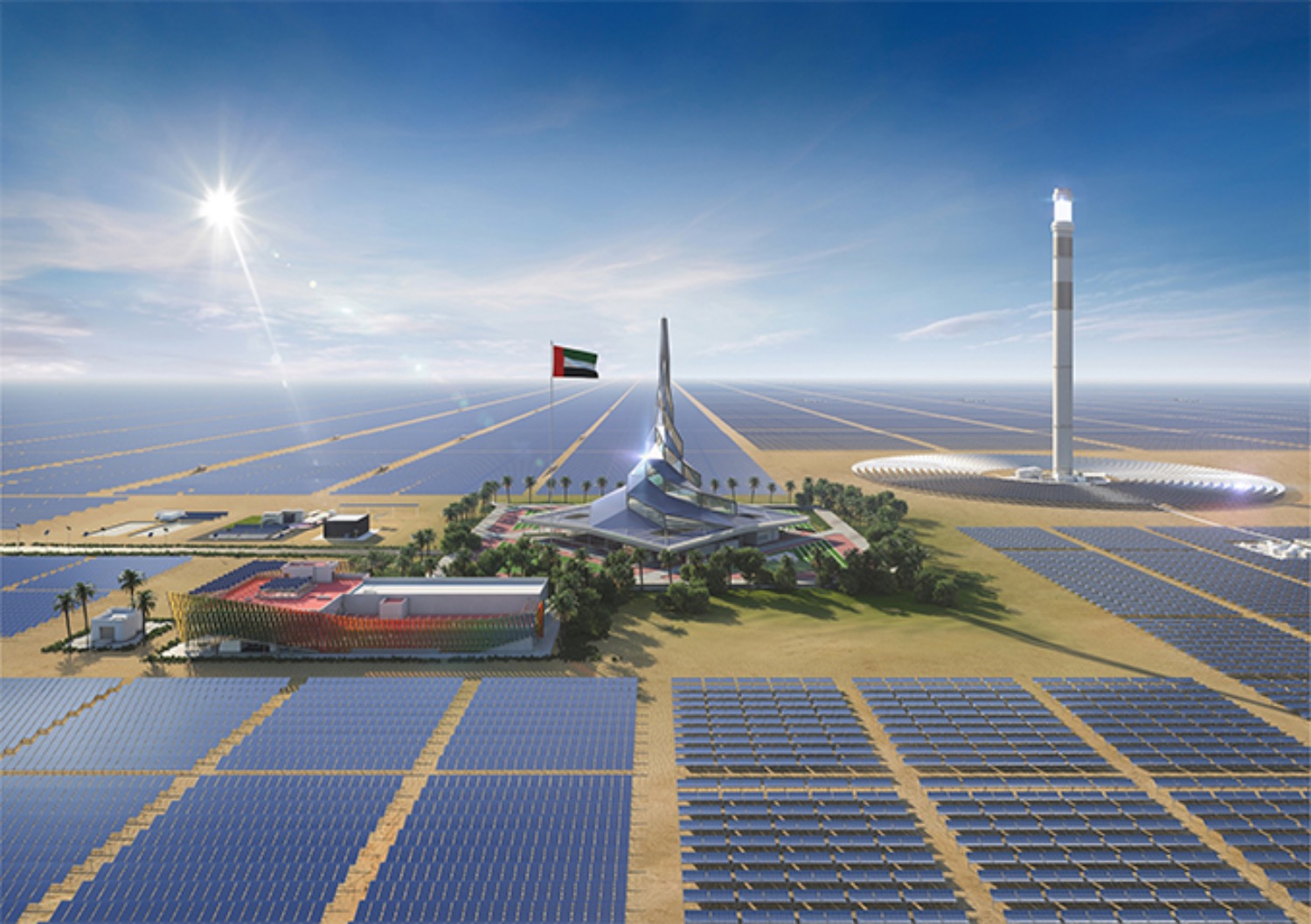 Dubai bricht Solar-Weltrekord mit CSP-Turm | Die Geissens Real Estate | Luxus Immobilien mit Carmen und Robert Geiss – Die Geissens in Dubai